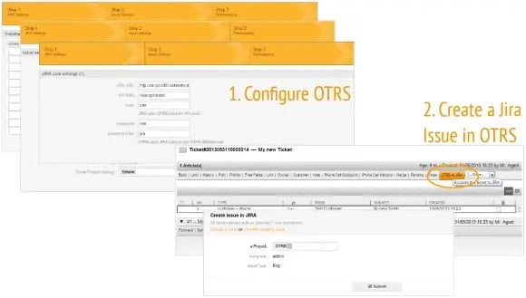 Create a Jira Issue from OTRS