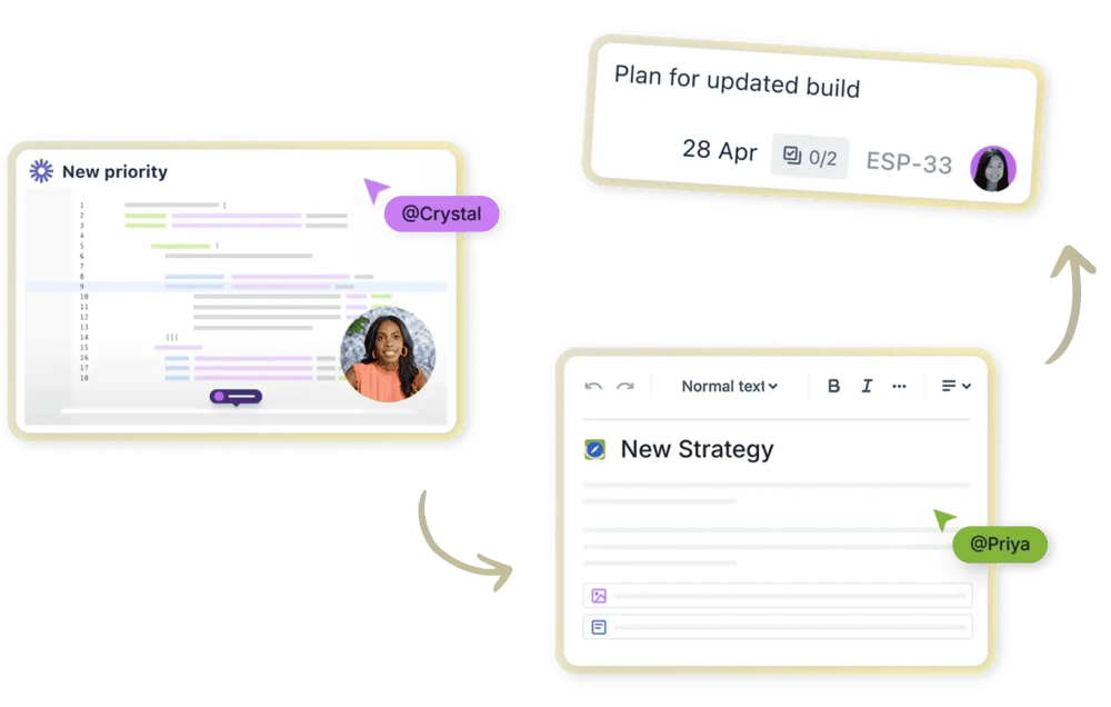 Align work to goals with Jira and Confluence
