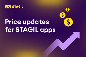 Price updates for STAGIL apps - Coming Fall 2025