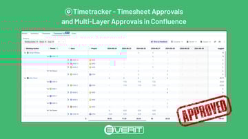 Timetracker – Timesheet Approvals and Multi-Layer Approvals in Confluence