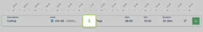example of the billing tag