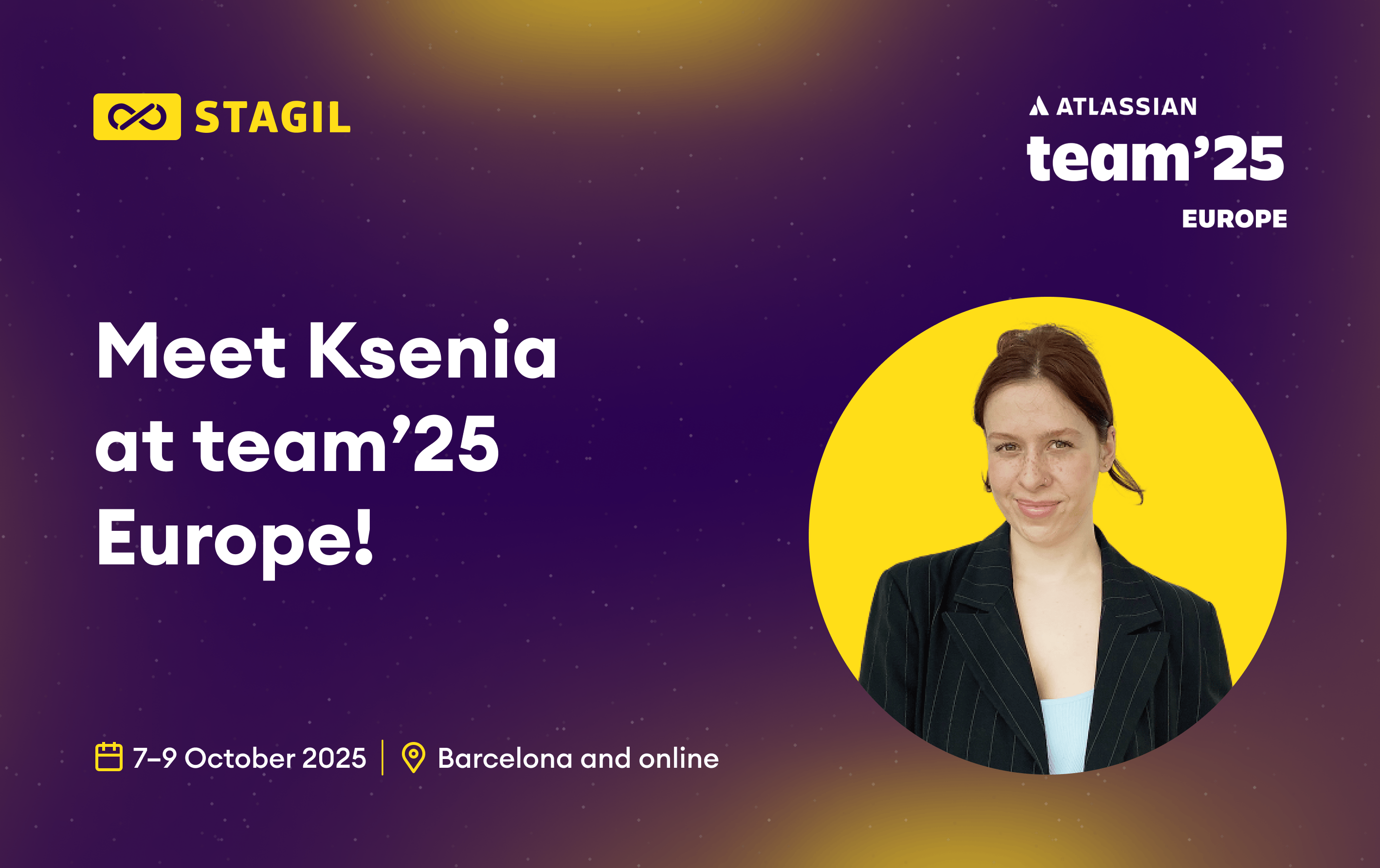 Meet Ksenia at team’25 Europe