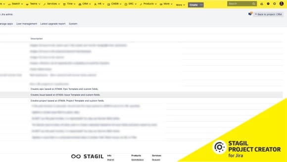 Workflow Postfunctions to Create Projects