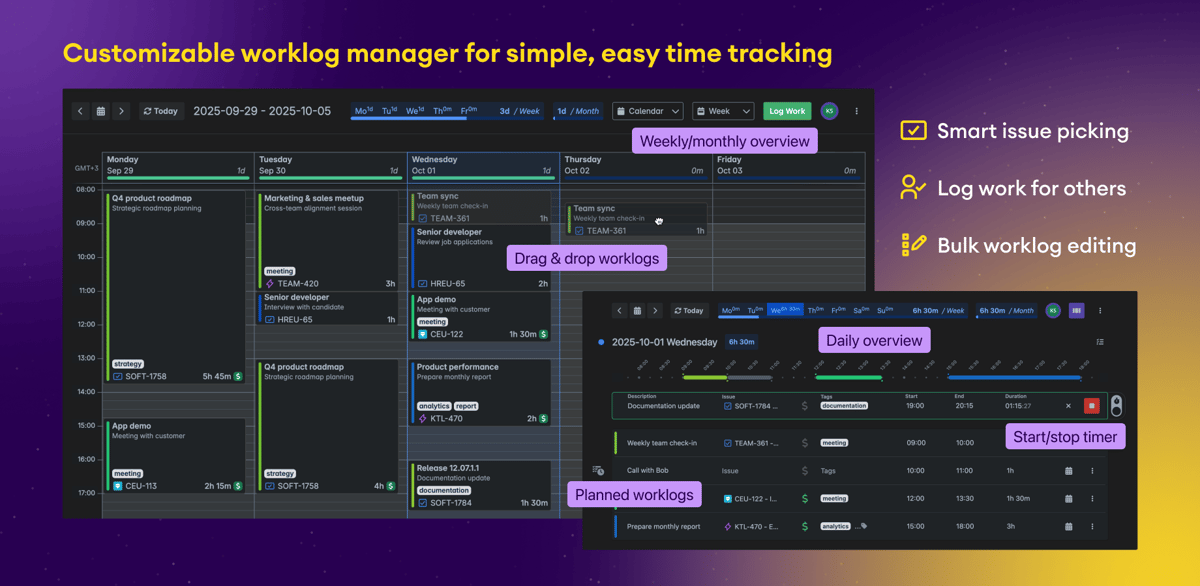 Smooth Time Tracking - for Devs and Business users