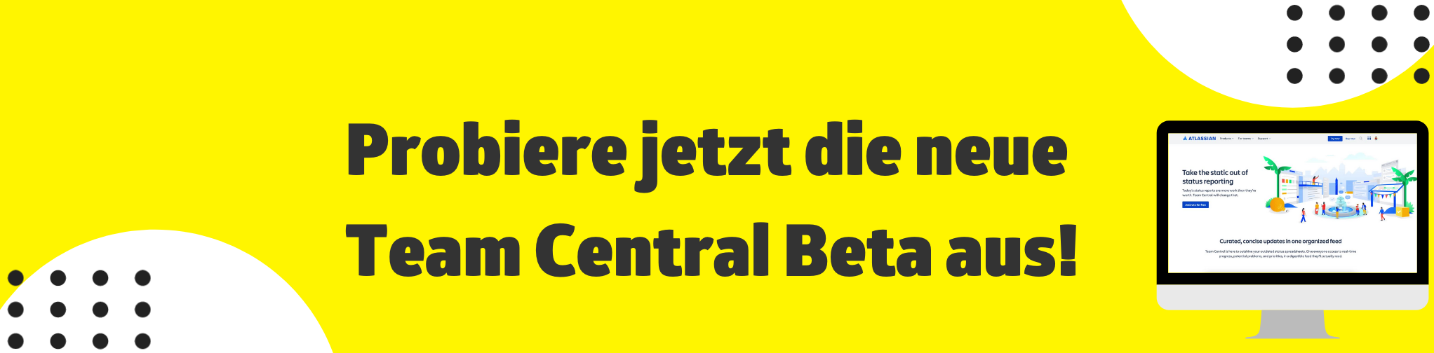 Probiere jetzt die neue Team Central Beta aus